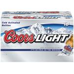 COORS LIGHT 18PK BOTTLES