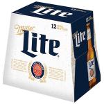 MILLER LITE 12PK BOTTLES